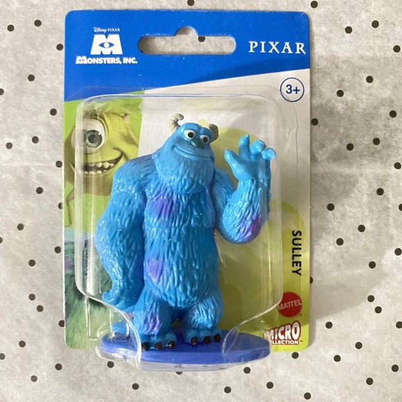 Disney Pixar Monsters,Inc. Mattel Micro Collection Sulley-Boo-Roz..5 Figure Set - Picture 7 of 11